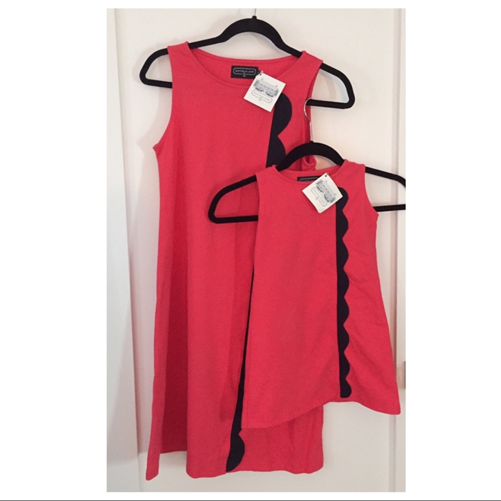 Mommy & Me Duffield Lane Shelby Scallop Dresses
